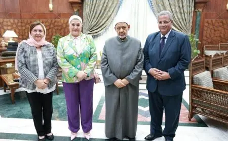 شيخ الأزهر يبحث التعاون مع رئيس المجلس القومي للطفولة والأمومة لدعم ورعاية الأطفال والنشء