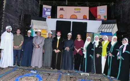 وزارتا الرياضة الأوقاف تشاركان في احتفال إحدى مؤسسات مساجد آل البيت بالمولد النبوي