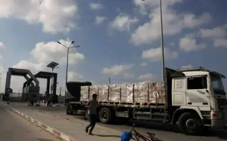 الهلال الأحمر المصري يدفع بنحو 2500 طن مساعدات عبر قافلة زاد العزة الـ35 إلى غزة