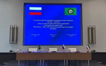 انطلاق الاجتماع الثامن للحوار الاستراتيجي الخليجي الروسي في سوشي
