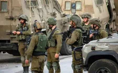 الاحتلال الإسرائيلي يعتقل 30 فلسطينيا من عدة مناطق في الضفة الغربية