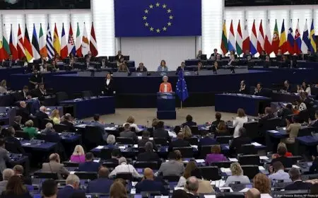 البرلمان الأوروبي يؤيد بأغلبية حل الدولتين والاعتراف بدولة فلسطين