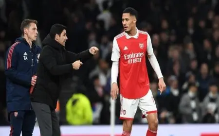 تقرير: أرسنال يسعى لتجديد عقد ويليام ساليبا