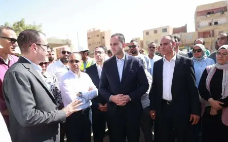 نائب وزير الصحة يتفقد معهد الفني الصحي ومنشآت صحية ببني سويف