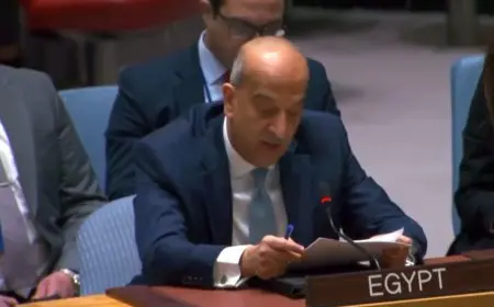 مندوب مصر بمجلس الأمن: القانون الدولي يكفل لقطر كافة الخيارات للتعامل مع العدوان الإسرائيلي