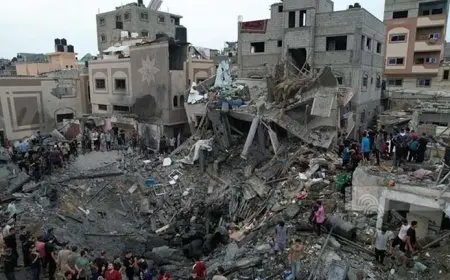 أحزمة نارية وقنابل إنارة.. جيش الاحتلال يقصف بوحشية مدينة غزة تمهيدًا لاحتلالها