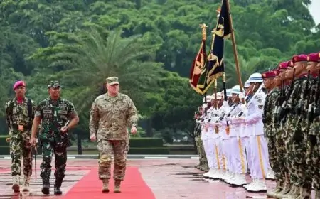 نشر 100 ألف جندي في الذكرى الثمانين لتأسيس الجيش الوطني الإندونيسي