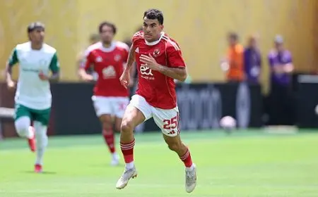 فحص طبي يحدد موقف زيزو من مباراة الأهلي وسيراميكا