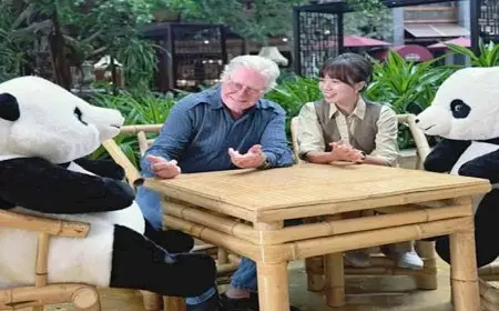 حسين فهمي ينشر صور من كواليس مشاركته في مهرجان “شينجدو” السينمائي