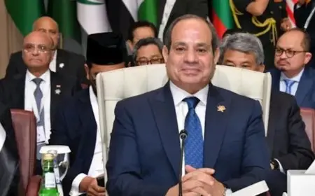 “إسرائيل عدو”.. ما دلالات خطاب السيسي في قمة الدوحة؟