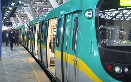 تعديل مؤقت في سرعة التشغيل الخط الثالث للمترو بسبب عطل فني