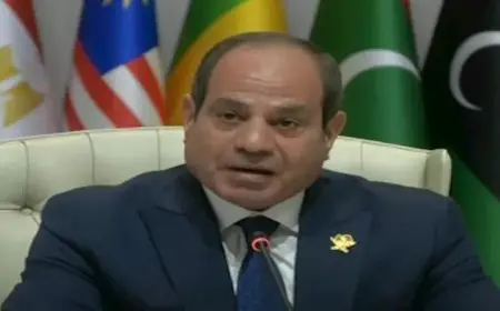 “إسرائيل يجب أن تقلق”.. كيف تناولت الصحف العبرية كلمة السيسي في قمة الدوحة؟