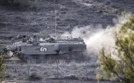 القسام تعلن استهداف ناقلة جند إسرائيلية جنوبي قطاع غزة