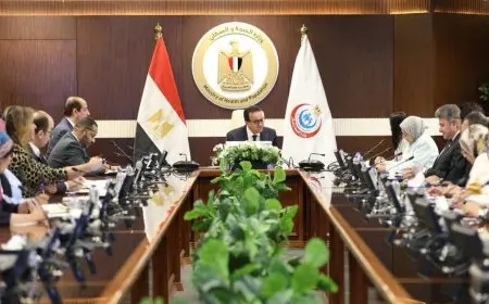 وزير الصحة يبحث تعزيز التعاون بين مصر وبرنامج الأمم المتحدة الإنمائي في القطاع الصحي