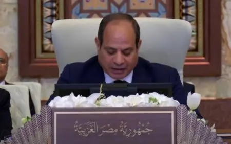 مدبولي: كلمة الرئيس السيسي في قمة الدوحة تضمنت رسائل شديدة القوة