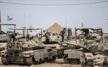 لدفع الفلسطينيين إلى النزوح.. هيئة البث العبرية: إسرائيل تدخل مدرعات مفخخة لمدينة غزة