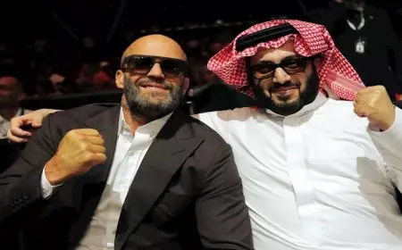جيسون ستاثام يوجه رسالة خاصة لـ تركي آل الشيخ