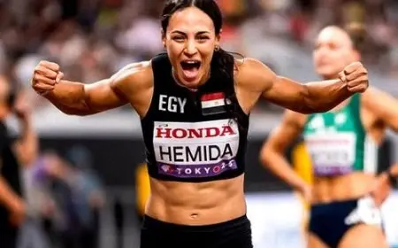 أول تعليق من بسنت حميدة بعد توديع تصفيات 400 متر بمونديال ألعاب القوى