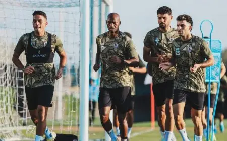 تدريبات بدنية للاعبي الزمالك قبل مواجهة الإسماعيلي