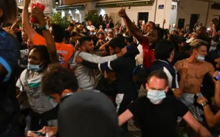 اشتباكات بين جماهير مارسيليا والشرطة قبل موقعة ريال مدريد
