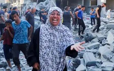 سكان مدينة غزة ينزحون إلى المجهول.. و111 شهيدا منذ فجر الثلاثاء
