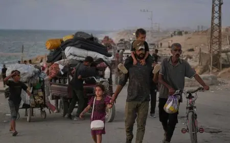 الاحتلال يفتح طريقا مؤقتا لنزوح الفلسطينيين جنوبا لـ48 ساعة
