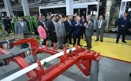 باستثمارات 3 مليارات جنيه.. افتتاح خط إنتاج جديد لشركة “MCV”لتصنيع وتصدير الأتوبيسات الكهربائية بالشرقية