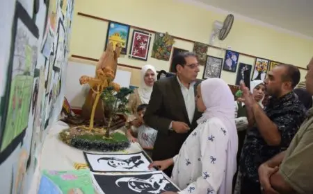 فن تشكيلي ولوحات بورتريه.. افتتاح معرض الأنشطة الصيفية الفنية لمدارس جنوب سيناء