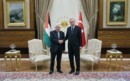 عباس يبدأ الأربعاء زيارة لتركيا يلتقي خلالها أردوغان