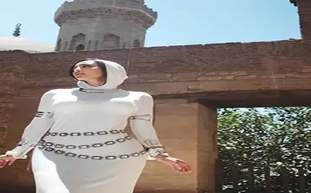 حجاب وفستان عاري وإطلالات جريئة.. بسمة بوسيل تثير الجدل في صيف 2025