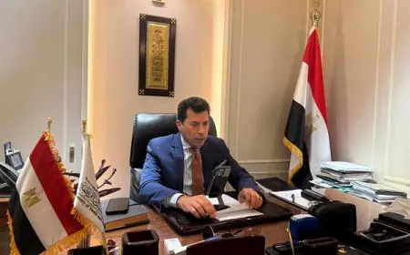 وزير الرياضة يطمئن على استعدادات منتخب مصر للكرة الطائرة في بطولة العالم
