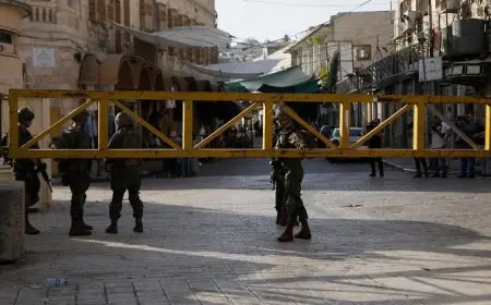 88 بوابة عنصرية أقامتها إسرائيل بالقدس وضواحيها حتى منتصف 2025