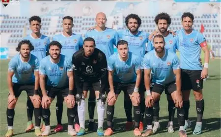 جريندو يقود هجوم غزل المحلة أمام المصري في الدوري