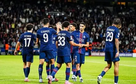 سان جيرمان يفوز برباعية في بداية مشواره للدفاع عن لقب دوري أبطال أوروبا
