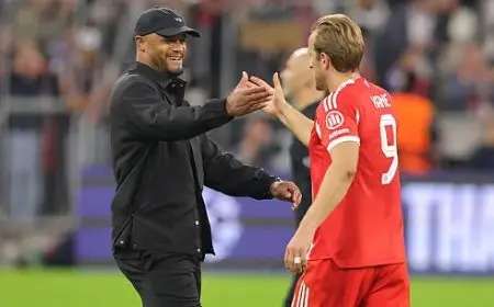 كومباني يشيد بتركيز لاعبي بايرن بعد الفوز على تشيلسي في دوري الأبطال