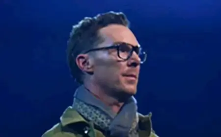 النجم البريطاني بنديكت كومبرباتش يلقي قصيدة لمحمود درويش باحتفالية “معاً من أجل فلسطين”