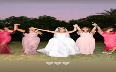 “مع صديقاتها”.. هاجر سراج تنشر صورا جديدة من حفل زفافها