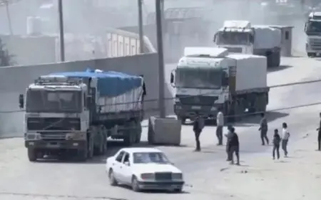 بعد مقتل إسرائيليين.. إسرائيل تعلق إدخال المساعدات من الأردن لغزة