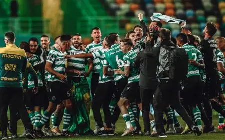 سبورتنج لشبونة يحقق فوزا عريضا في دوري أبطال أوروبا