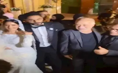بحضور نجوم الفن.. 20 صورة من حفل زفاف نجل الشحات مبروك