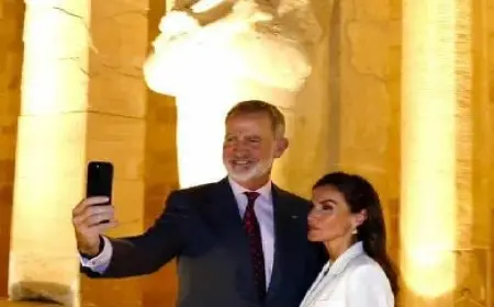 ملك إسبانيا منبهراً بـ«سحر حتشبسوت»: لم يره الفراعنة أنفسهم هكذا