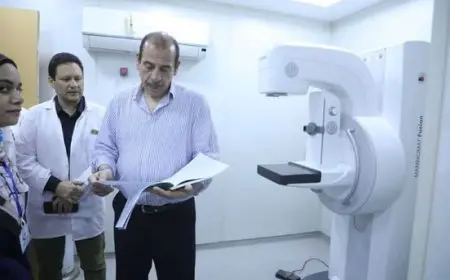 نائب وزير الصحة يجري جولة ميدانية بعدد من المنشآت الطبية في كفر الشيخ