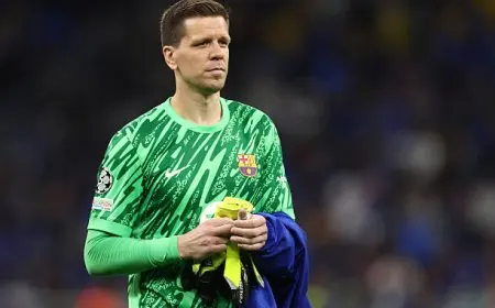 تشيزني عن مستقبله مع برشلونة: أنا حارس بديل