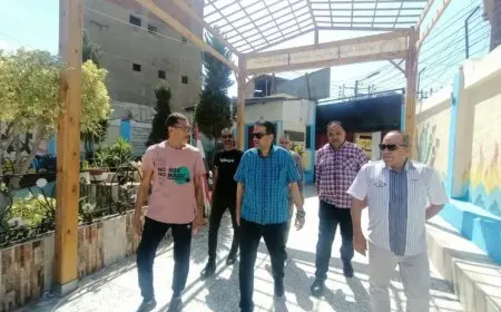 وكيل تعليم الغربية يتفقد استعدادات مدارس شرق وغرب المحلة للعام الدراسي الجديد