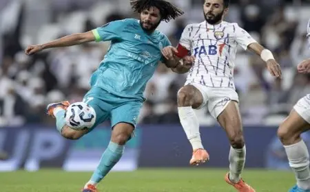 إبراهيم عادل والنني يقودان تشكيل الجزيرة الإماراتي أمام بني ياس