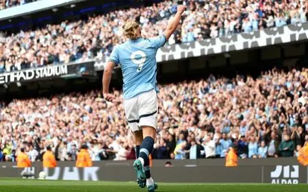 فودين: ما يقدمه هالاند غير مسبوق.. وموهبته فريدة من نوعها