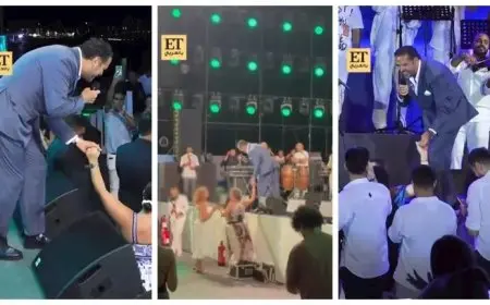 “رفض صعودهن للمسرح ومد إيده من بعيد”.. كيف تصرف راغب علامة مع جمهور حفل مراسي؟