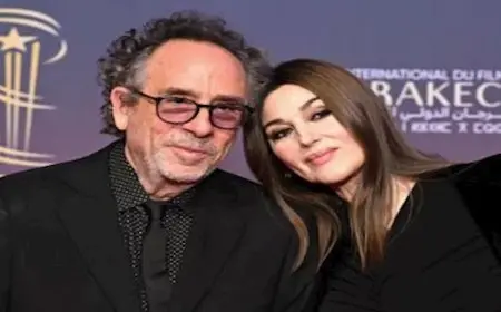 بعد إعلان انفصالها.. 20 صورة رومانسية جمعت مونيكا بيلوتشي وتيم بورتن