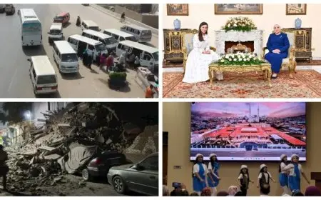 حدث منتصف الليل| انهيار عقار مكون من 5 طوابق في باب الشعرية.. وأمطار على هذه المناطق خلال ساعات