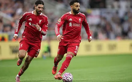 صلاح يقود هجوم ليفربول في التشكيل المتوقع أمام إيفرتون